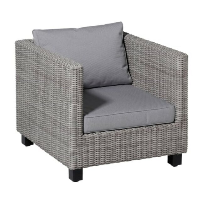 WR LOUNGE BACK CUSHION LUXE OUTDOOR MANCHESTER PROFI-LINE SOFT LIGHT GREY 73X43CM - Image 3