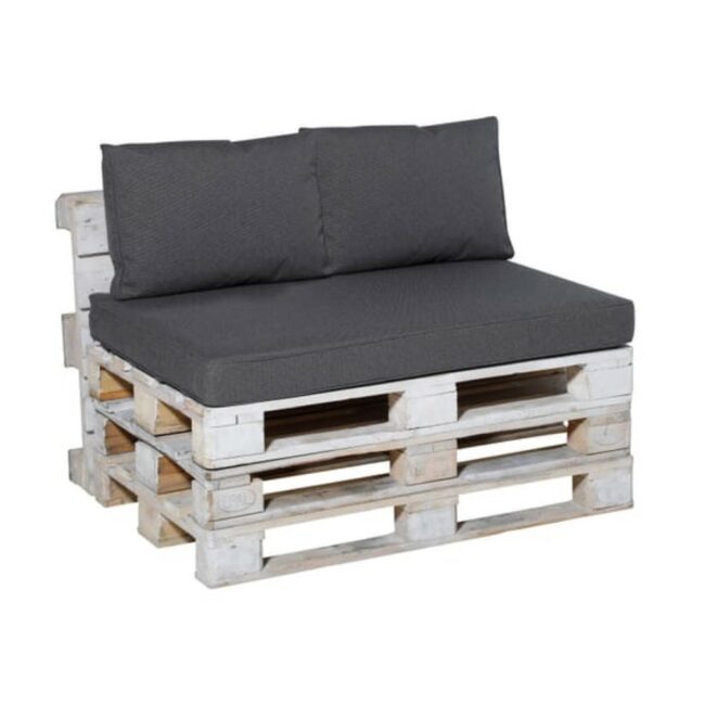 WR PALLET LOUNGE CUSHION MANCHESTER GREY 120X80CM - Image 5