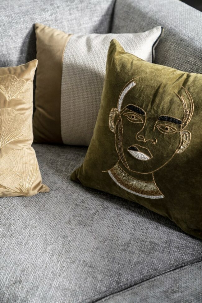 PILLOW DAX GREEN 50X50CM - Image 2