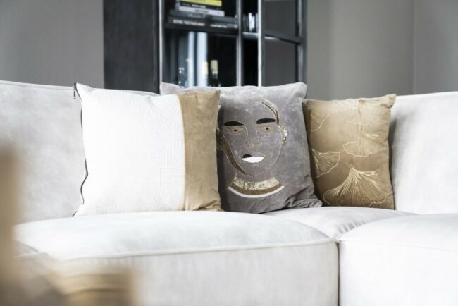 PILLOW DAX GREY 50X50CM - Image 3
