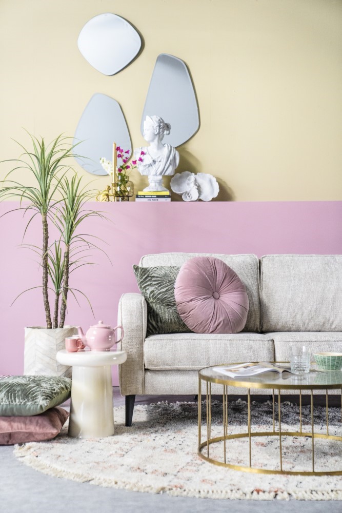 TABLE GLAZE CREME 34X34X40CM - Image 6