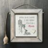 SQUARE ANIMAL PICTURE - ANYONE CAN BE A MOTHER 10X10X1.5CM - Image 3
