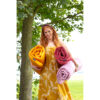 LIVING PLAID PANAMA GOLDEN GLOW 150X68CM - Image 2