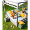 LIVING PLAID OUTDOOR BLAKE GREY 150X68CM - Image 2