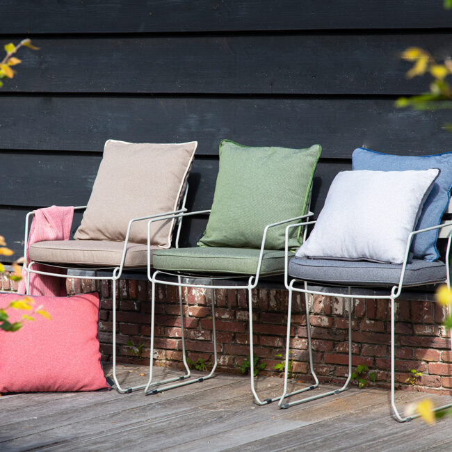 WR DECORATIVE CUSHION OUTDOOR MANCHESTER GREEN 45X45CM - Image 6