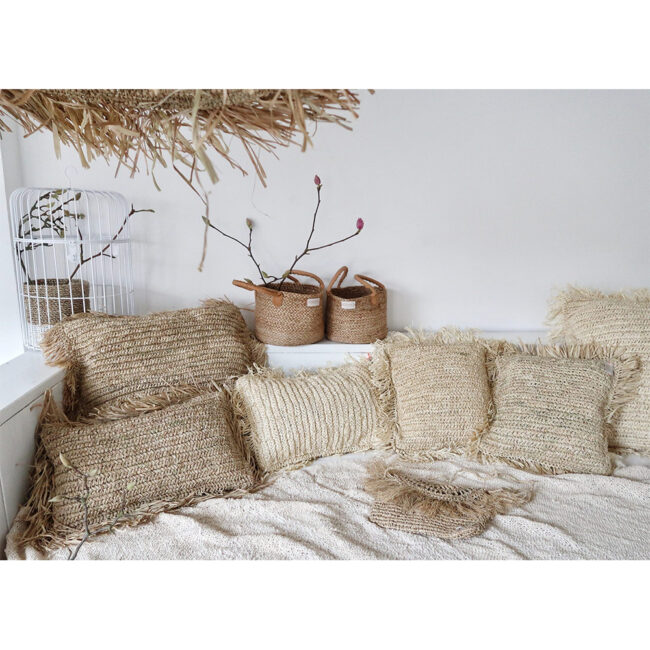 ASHULIA NATURAL SMALL JUTE BASKET - Image 3