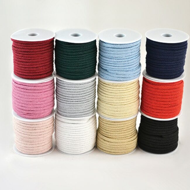 FLAT KNIT CORD 7MMX20MT