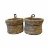 JAMBI HANGING BASKETS RAFFIA