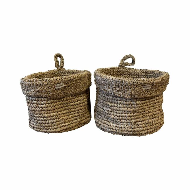 JAMBI HANGING BASKETS RAFFIA