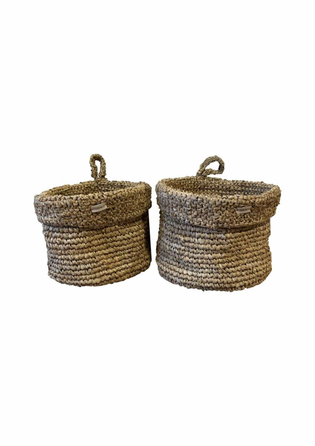 JAMBI HANGING BASKETS RAFFIA