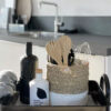 LOMBOK NATURAL/BLACK SMALL PLANTER - Image 2