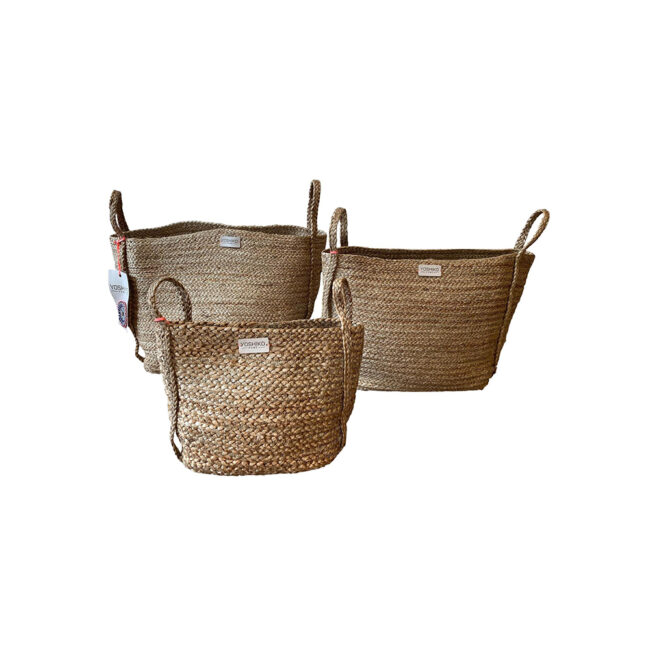PABRIA NATURAL BASKET JUTE