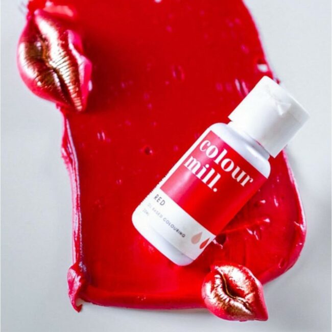 OIL BASED COLOURING RED 20ML - Image 3