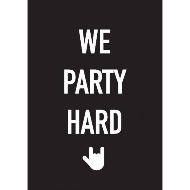 POSTCARDS WE PARTY A6