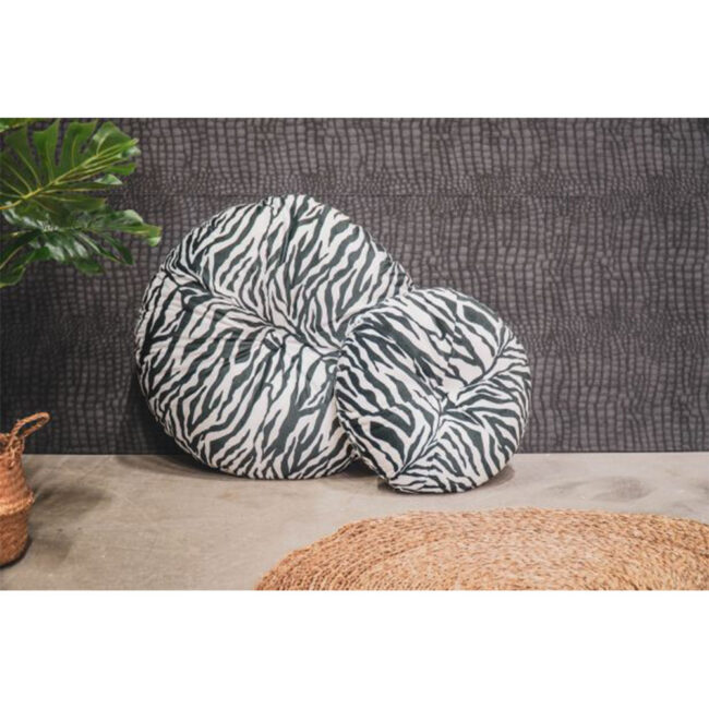 ROUND ZEBRA PILLOW 35CM - Image 6