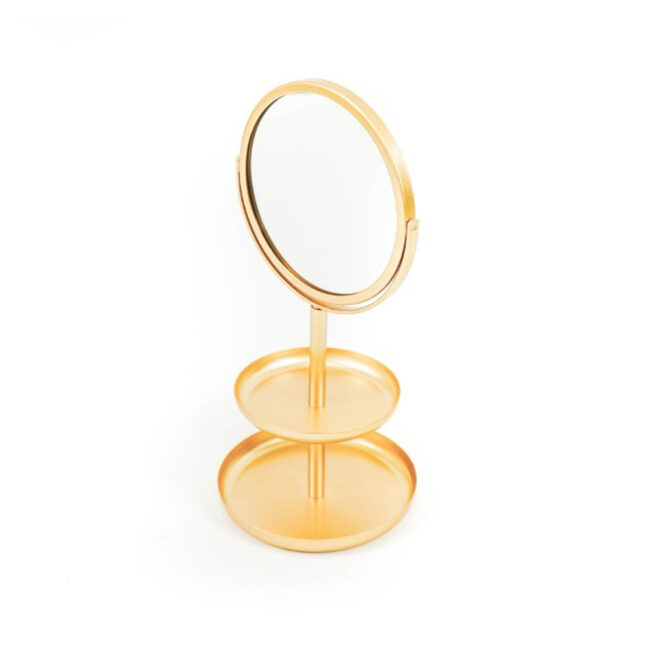 JEWELERY HOLDER GOLD 17X17X36CM
