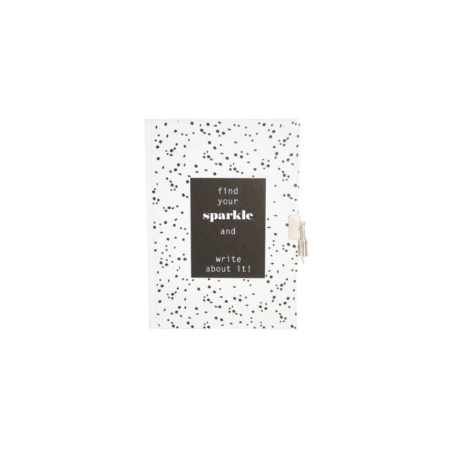 DIARY WITH LOCK FIND SPARKLE A5