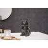 BLACK VASE DOG 15X12.5X22CM - Image 2