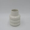 BUBBLE VASE MATT WHITE 12X16CM