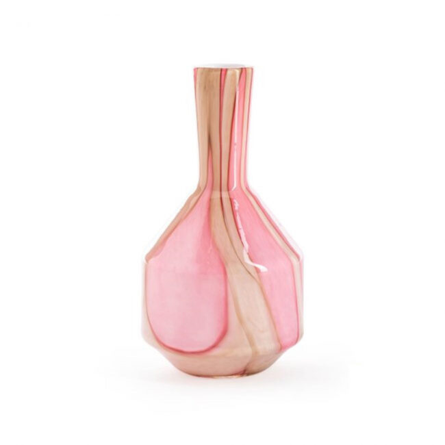 BOTTLE BENITO LARGE PINK FLAME H35CM