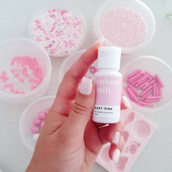 OIL BASED COLORING BABY PINK 20ML - Image 3