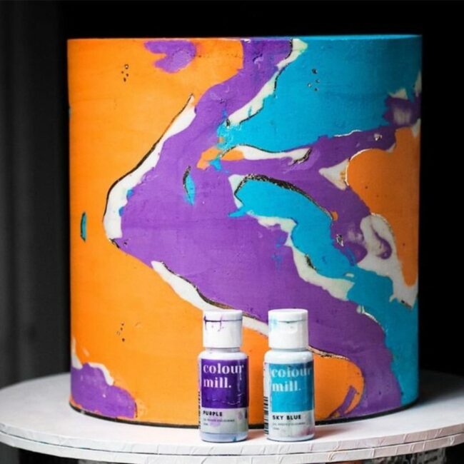 OIL BASED COLORING PURPLE 20ML - Image 2
