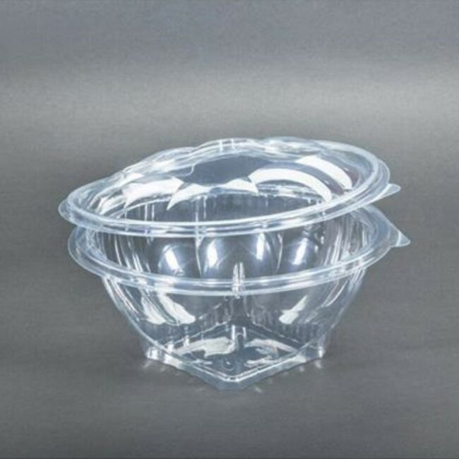 ROUND FOOD CONTAINER TRANSPARENT 18CM 1000CC 225PCS