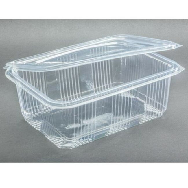 FOOD CONTAINER TRANSPARENT 2000CC 300PCS