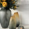 BAMBI S - GREY GOLD GLASS VASE 32X16CM - Image 4