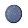ROUND WALL CLOCK LOFTY METAL IRON MATT NIGHT BLUE 40CMX4.5CM - Image 2