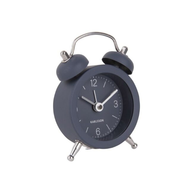 ROUND ALARM CLOCK MINI TWIN BELL ASSORTED 5X5X7.5CM - Image 5