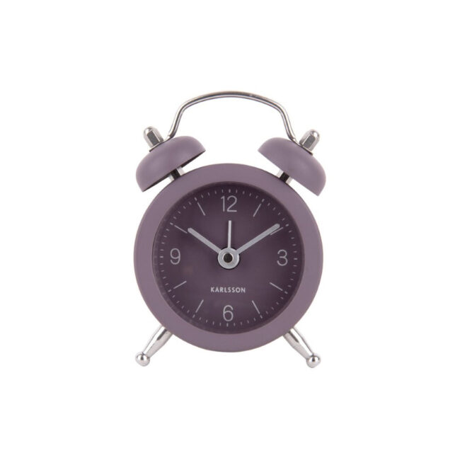 ROUND ALARM CLOCK MINI TWIN BELL ASSORTED 5X5X7.5CM - Image 8
