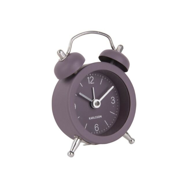 ROUND ALARM CLOCK MINI TWIN BELL ASSORTED 5X5X7.5CM - Image 9