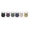 ROUND ALARM CLOCK MINI TWIN BELL ASSORTED 5X5X7.5CM