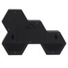ALARM CLOCK SIX IN THE MIX RUBBERIZED BLACK 17.5X4.5X12CM - Image 2