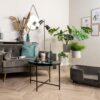 FLOOR LAMP STEADY IRON METAL MATT BLACK 158x34CM - Image 5