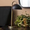 TABLE LAMP DOME IRON MATT BLACK 36X14CM - Image 5