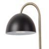 TABLE LAMP DOME IRON MATT BLACK 36X14CM - Image 3