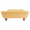 PET SOFA EXPLICIT SUEDE LOOK OCHRE YELLOW 72,5X53X21CM - Image 3