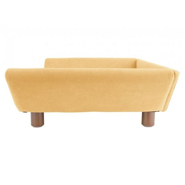 PET SOFA EXPLICIT SUEDE LOOK OCHRE YELLOW 72,5X53X21CM - Image 3