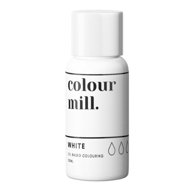 OIL BASED COLOURING - WHITE 20ML