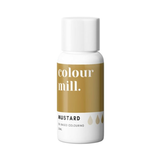 OIL BASED COLOURING MUSTARD 20ML