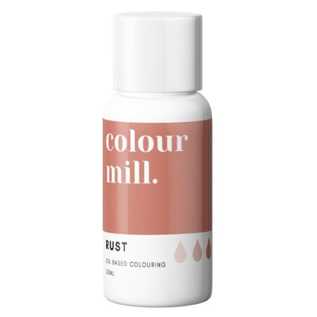 OIL BASED COLOURING - RUST 20ML