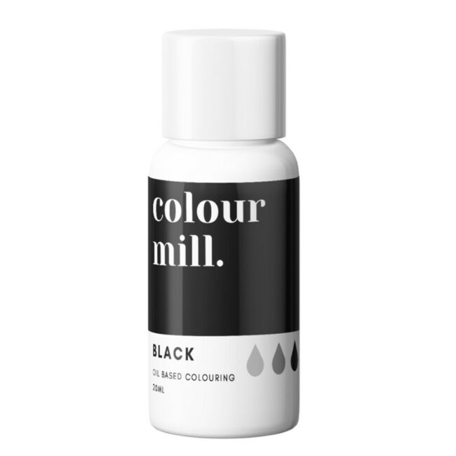 OIL BASED COLOURING BLACK 20ML