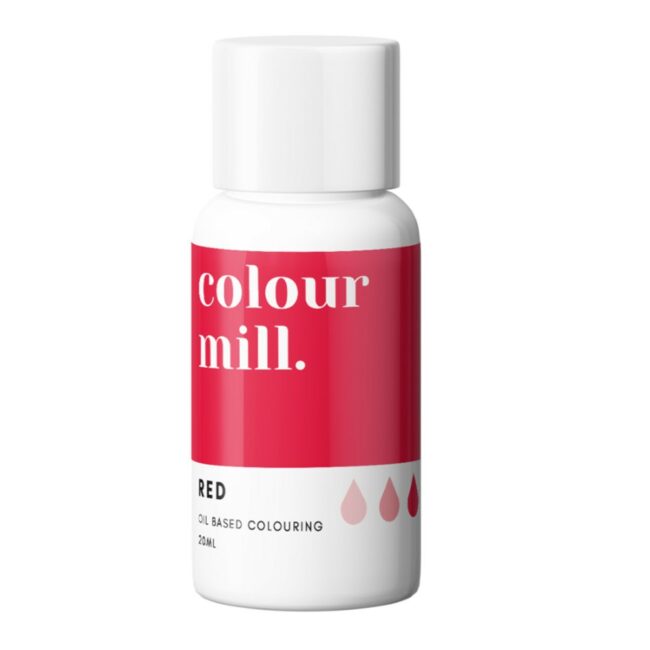 OIL BASED COLOURING RED 20ML