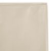 IVORY DISPOSABLE PLASTIC TABLE COVER 54''x108'' - Image 4