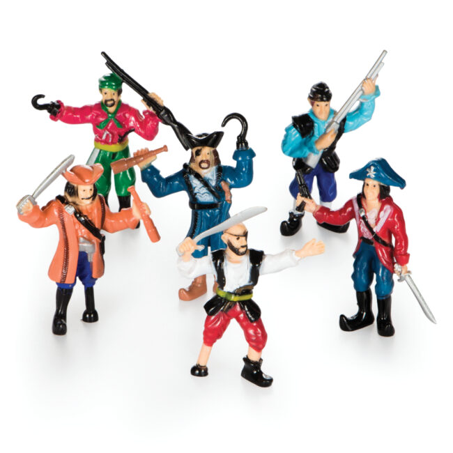 FIGURINES PIRATES BURIED TREASURE
