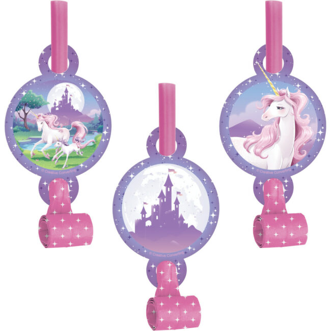 UNICORN FANTASY BLOWOUT 13.30X6.30CM 8PCS