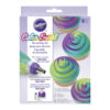 SET OF 9 COLOR SWIRL DECORATING COUPLER