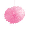 TISSUE PUFF CANDY PINK 40CM